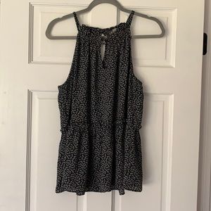 LOFT Floral print strappy cami